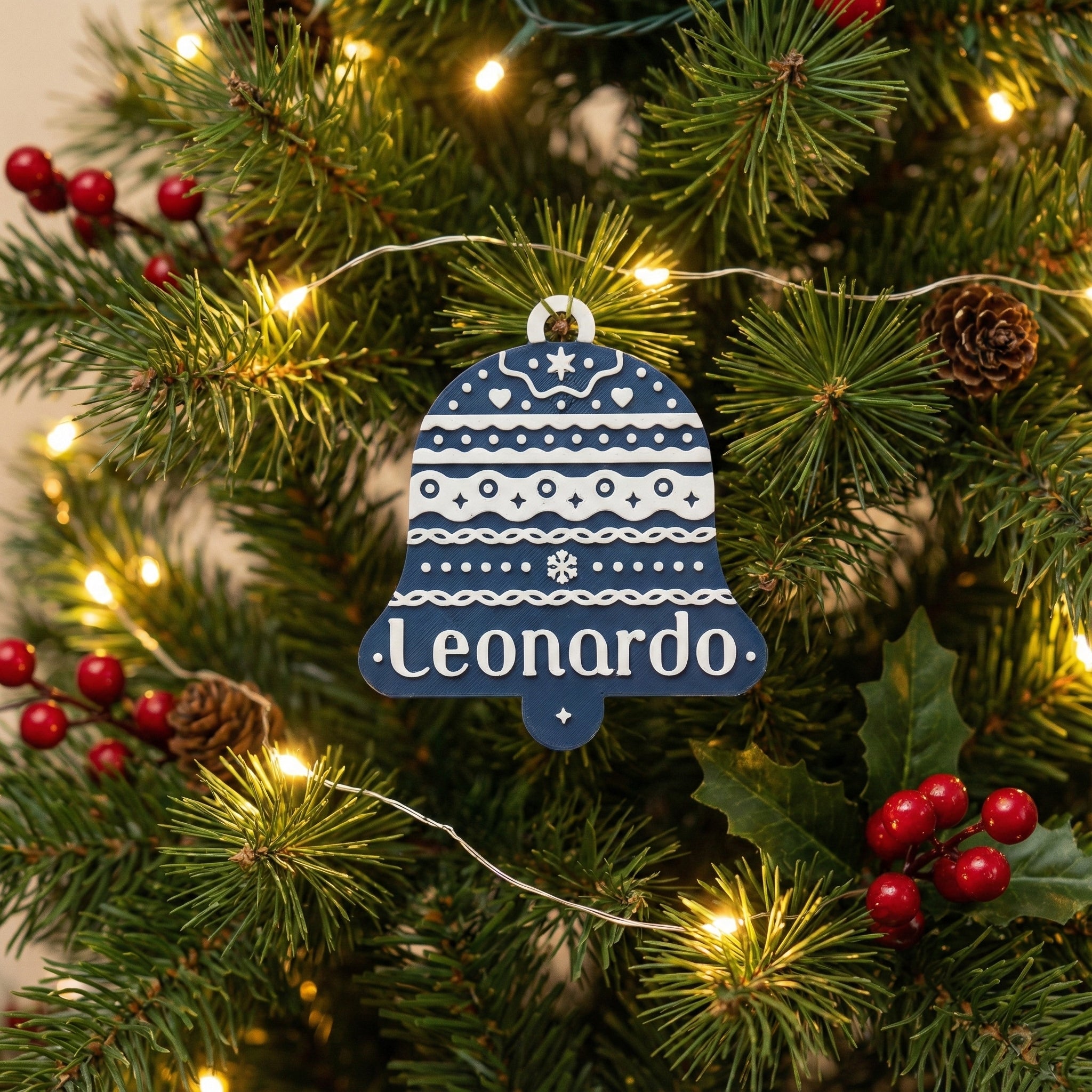 Esfera Navideña Campana