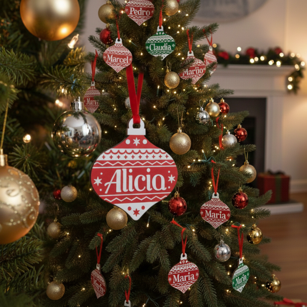 Esfera Navideña Vintage